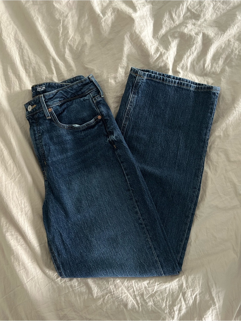 Old Navy High-Rise Jeans - Dark Blue Denim